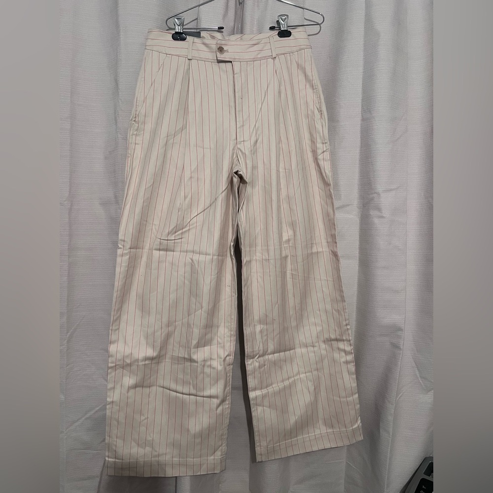 Banana Republic Twill Wide Leg Pant - Picture 3 of 6